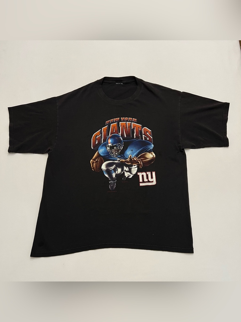 Vintage 90s New York Giants NFL Football Jumbo Short Sleeve Graphic Tee Mens XL